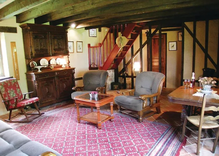 Holiday Home Fleurac With Fireplace I Ferienhaus