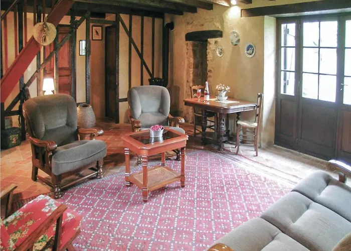 Holiday Home Fleurac With Fireplace I Ferienhaus